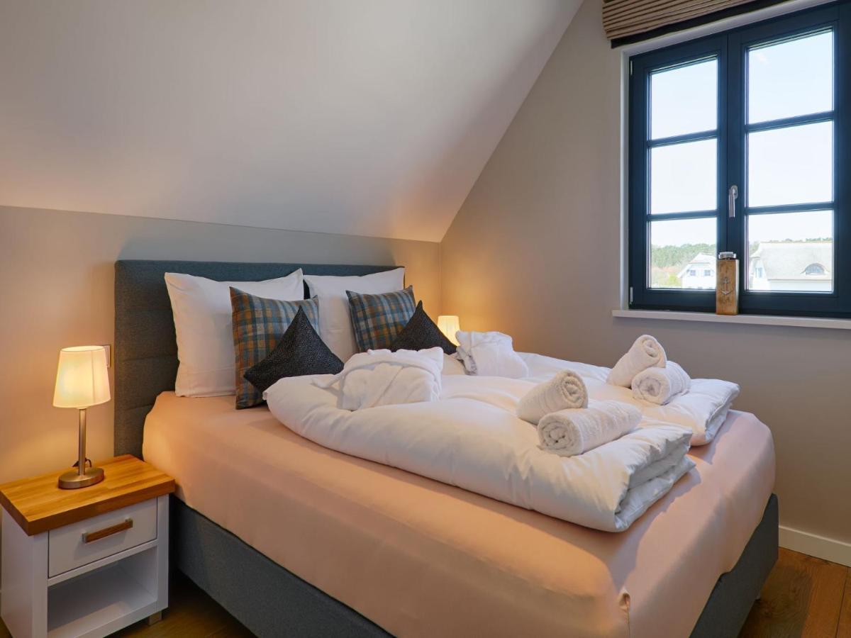 Reetland Am Meer - Premium Reetdachvilla Mit 3 Schlafzimmern, Sauna Und Kamin F23 درانسكي المظهر الخارجي الصورة