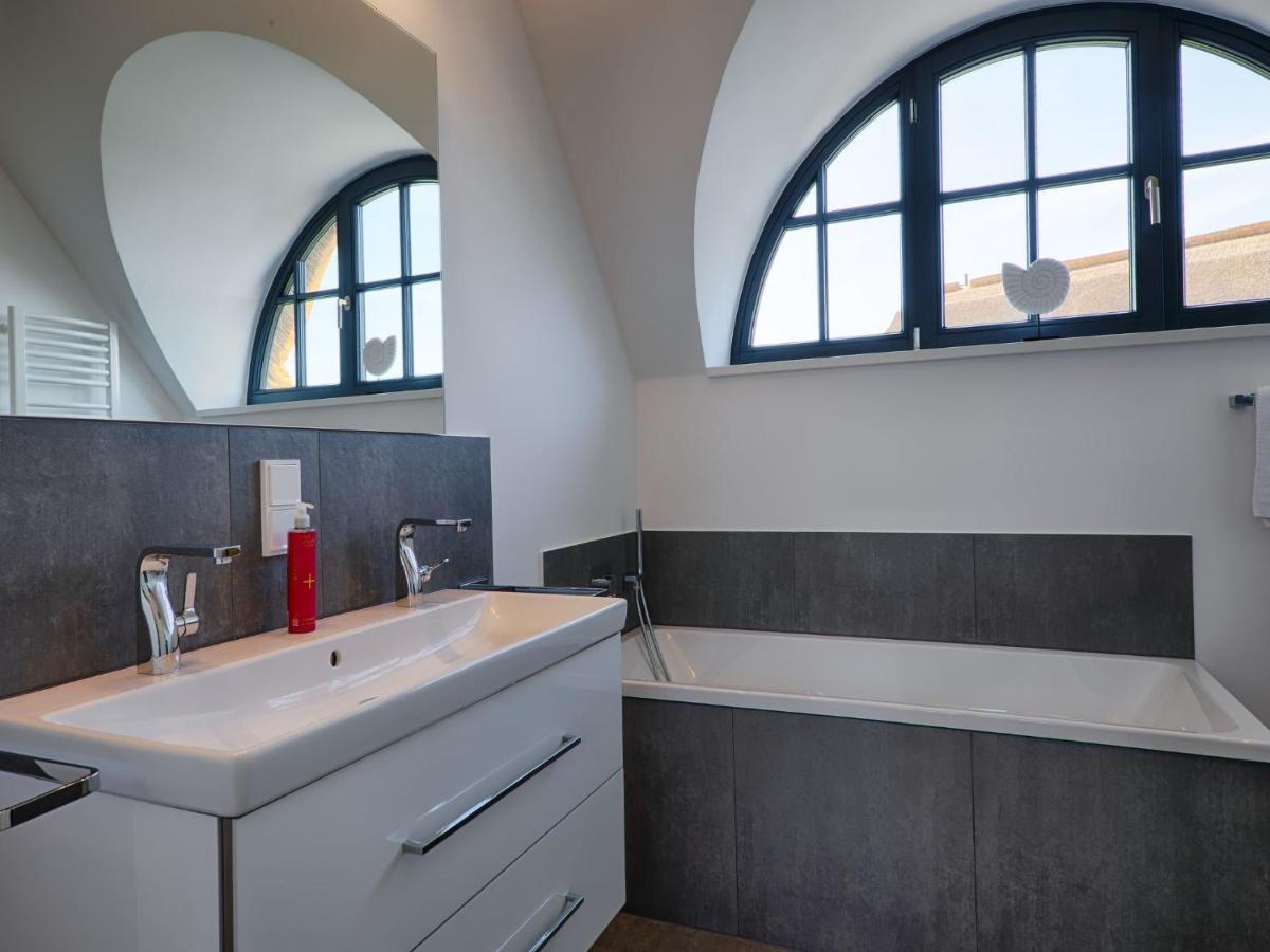 Reetland Am Meer - Premium Reetdachvilla Mit 3 Schlafzimmern, Sauna Und Kamin F23 درانسكي المظهر الخارجي الصورة
