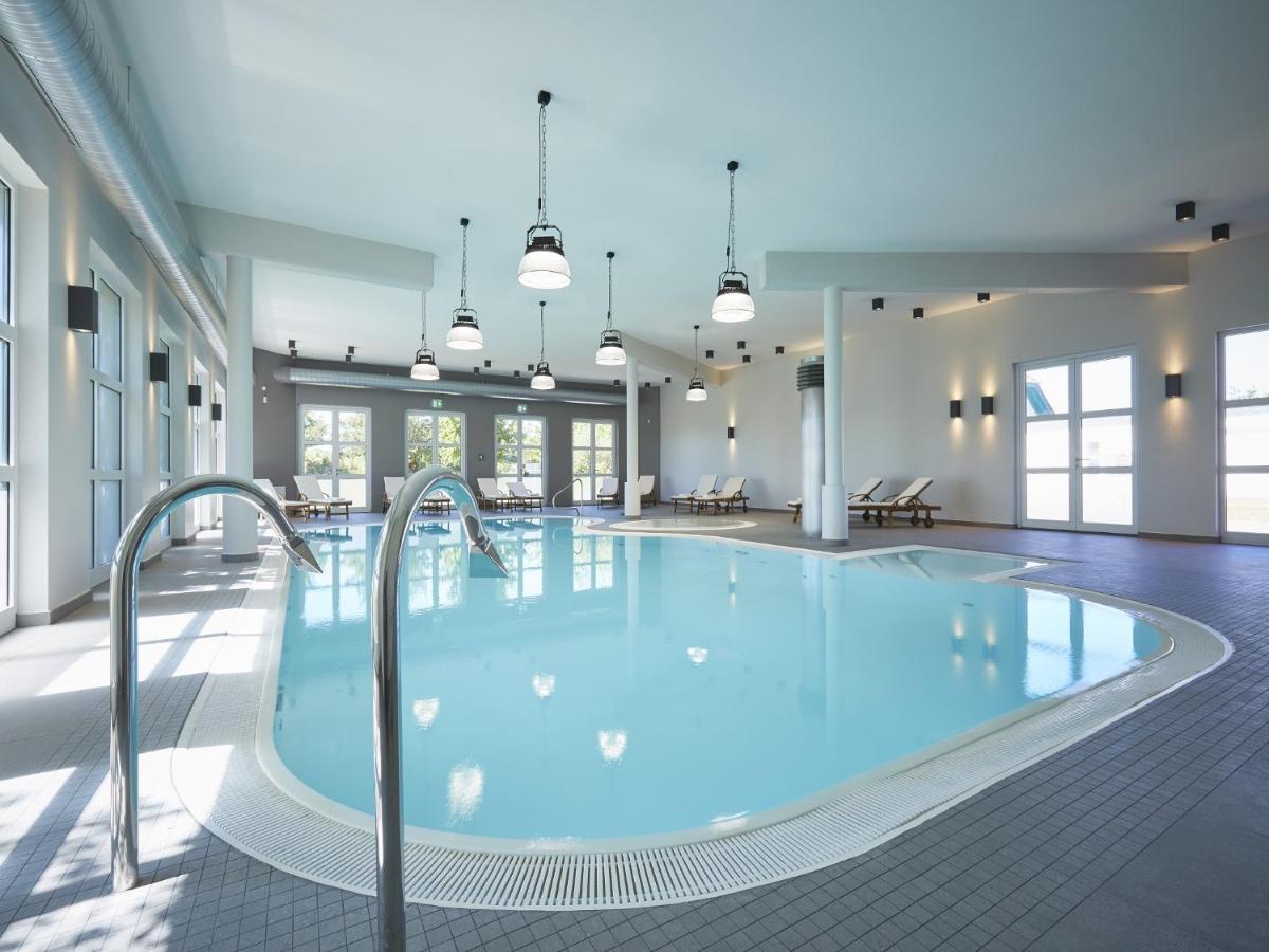 Reetland Am Meer - Premium Reetdachvilla Mit 3 Schlafzimmern, Sauna Und Kamin F23 درانسكي المظهر الخارجي الصورة
